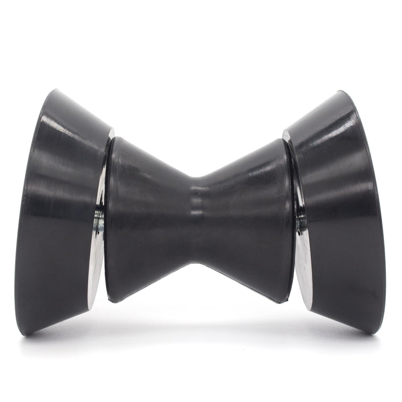 5" X 3" & 7" X 4" Boat Trailer Roller Assembly with 1/2 Inch Shaft Bow Stop ‎5" X 3" ‎V-Shape Black