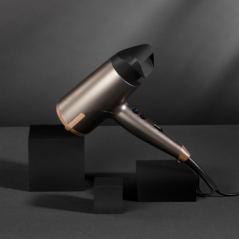 Remington ONE Dry and Style Hair Dryer, 2000W, 4 Attachments | Salon Performance for Faster Drying, Compact Design, Dual Ionic System, 8 Heat Settings, styling attachments included