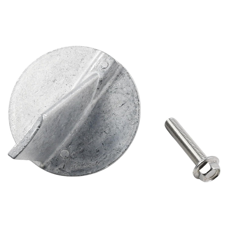 6E5-45371-01 Zinc Trim Tab Boat Outboard Engine Anode Compatible with Yamaha Outboard Engine 115HP-225HP 2/4-stroke Replace 18-6097