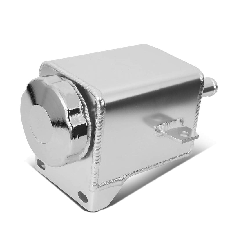 DNA MOTORING TANK-PS-001 Aluminum Power Steering Reservoir Tank/Bottle [Compatible with 99-04 Ford Mustang]