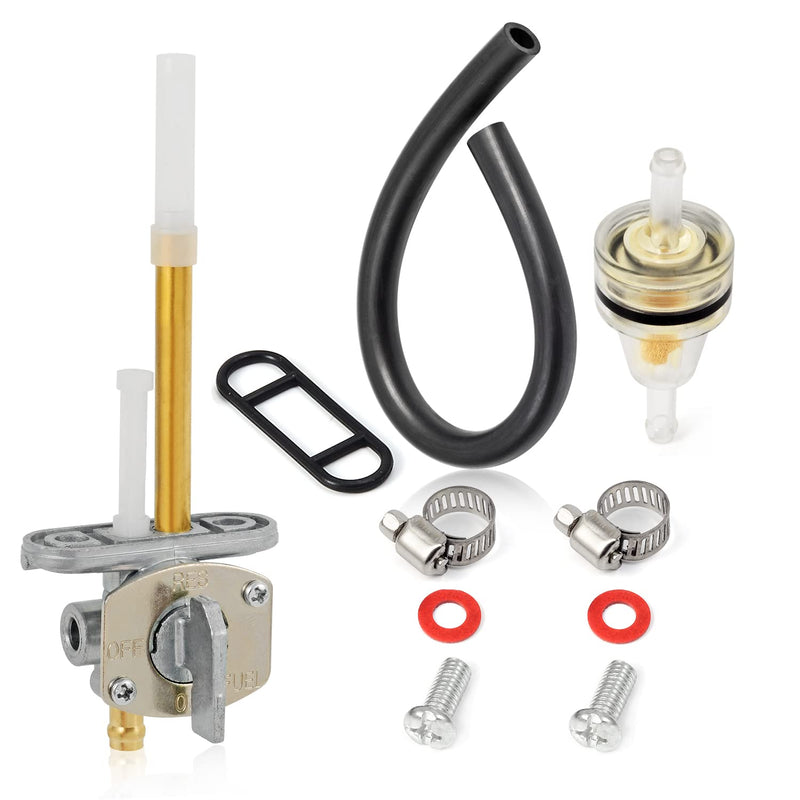 Fuel Valve Petcock Kit For Yamaha Big Bear 350 1987-1999 Kodiak 400 4WD 1993-1999 YZ125X 2020-2022 YZ250X 2016-2022