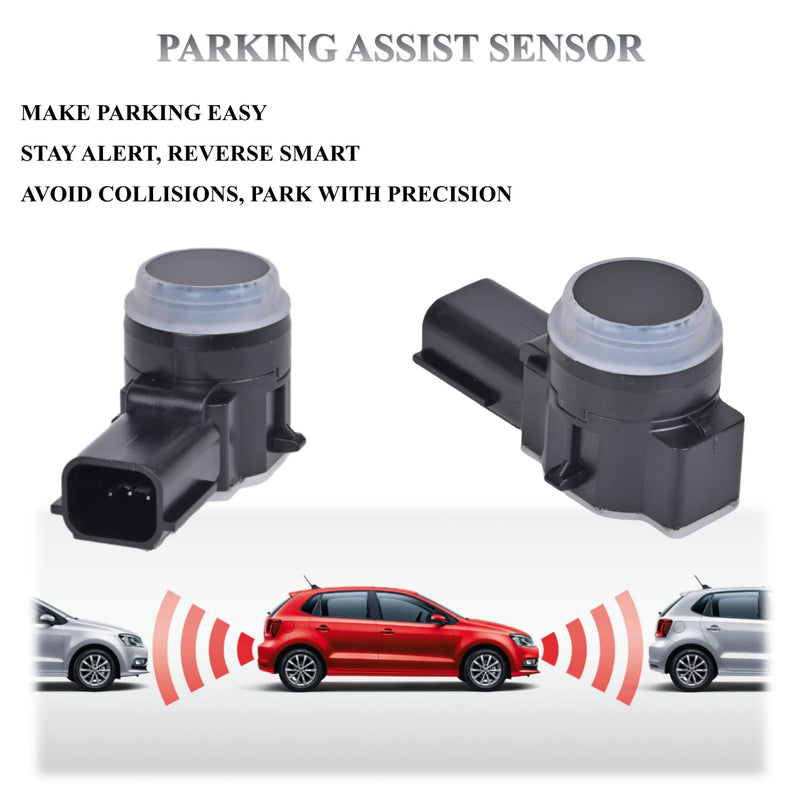 Parking Aid Sensor Fit for 2017-2019 Enclave/Encore Backup Sensor 2014-2019 Cadillac CTS/XTS/Escalade Chevy Silverado/Suburban 2015-2019 GMC Sierra Yukon PDC Parking Sensor Replace#23428268