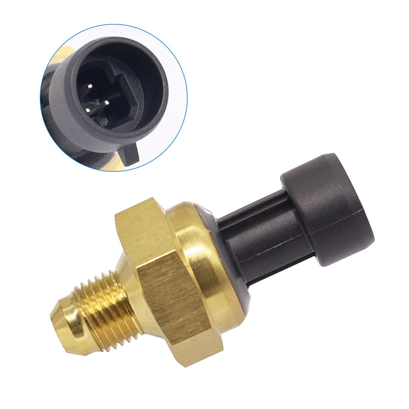 DPFE6 5C3Z-9J460-B, 1850352C1, 1850352C2 EGR Pressure Feedback Sensor Replacement for 2005-2010 Ford 6.0L Powerstroke Diesel,Front Mount