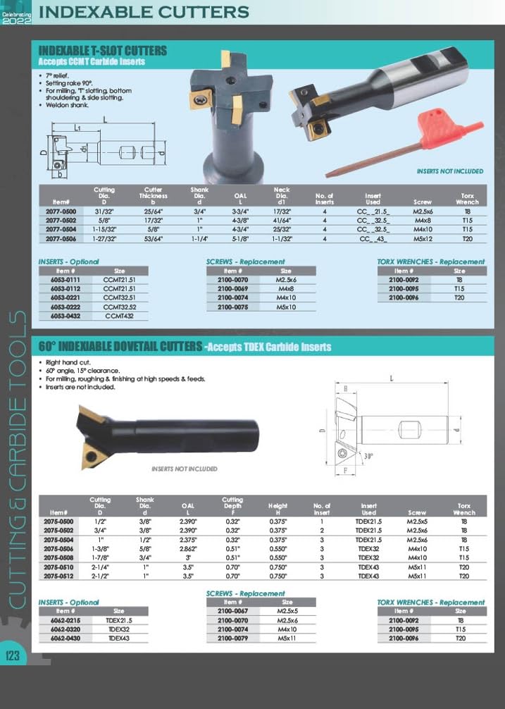 HHIP 2001-0036 1/4-3/4 Inch Indexable Countersink & Chamfer Tool, 82 Degree 1/4" -3/4"