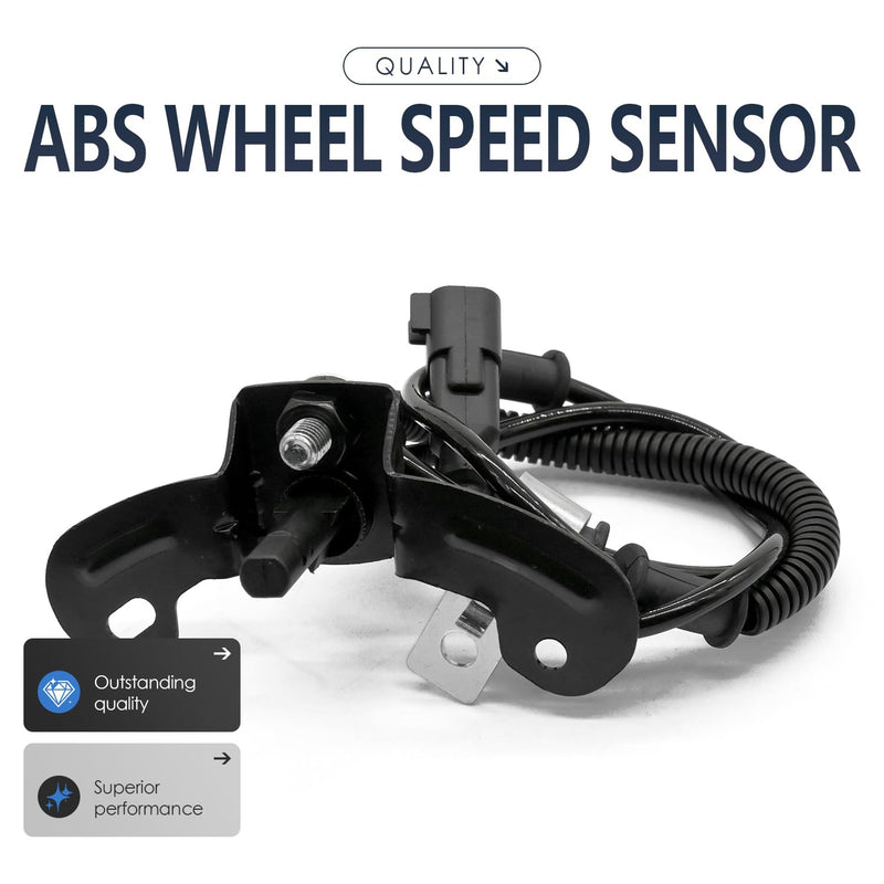 2PCS Front Left and Right Abs Wheel Speed Sensor Compatible with Ford E-150 E-250 E-350 Super Duty E-450 BC2Z2C204A 11 12 13 14 15 16 17 18 19 20 21 22 23 24