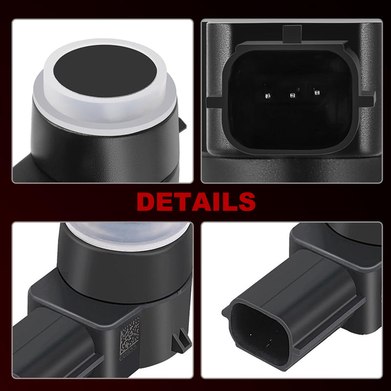  [AUSTRALIA] - 1EW63TZZAA Parking Assist Sensor Compatible with Dodge Ram 1500 2500 3500 Journey Durango,Jeep Commander Liberty Grand Cherokee,4PCS Reverse Rear Backup Bumper Parking Sensors