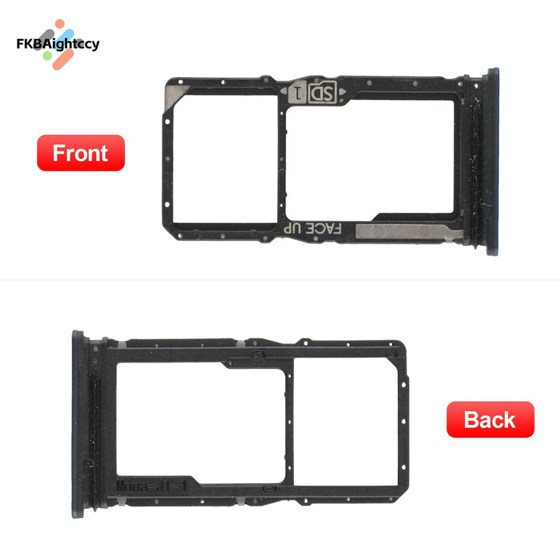 2PCS Sim Card Tray for Motorola Moto G Stylus 5G 2025 XT2517 SD Card Tray for Motorola Moto G Stylus 5G Slot Holder Replacement with Open Eject Pin(Dark Blue)