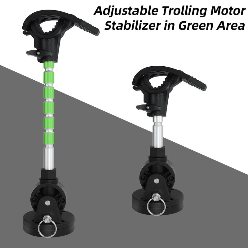 Trolling Motor Stabilizer Mount Support for Minn kota Terrova/Riptide Terrova/Ulterra/Riptide Ulterra/PowerDrive,Hold Trolling Motor Shaft Securely&Reduces Bounce