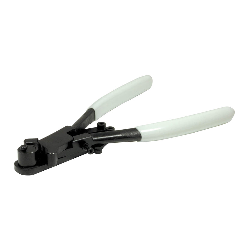 The Beadsmith Wire/Ring Bending Pliers, 7 inches (180mm), White PVC Grip, Spring Action Handle, Tool for Bending and Curving Wire, Rings, rods and Metal Strips
