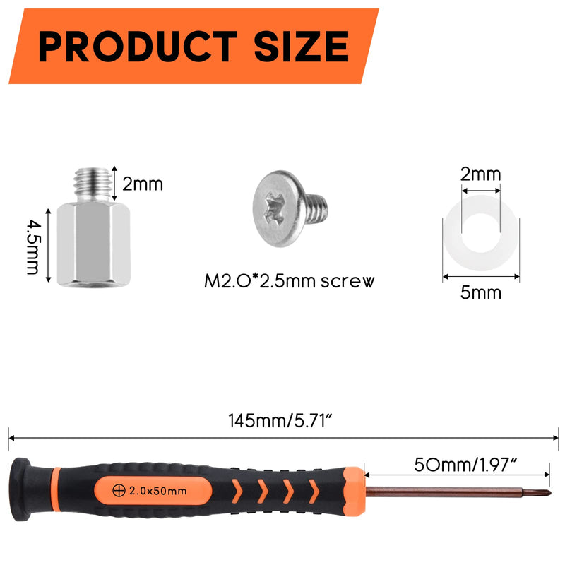 ASTARON PC Screws M.2 Screw Kit，NVMe Screw m.2 SSD Mounting Kit for ASUS Motherboard 10