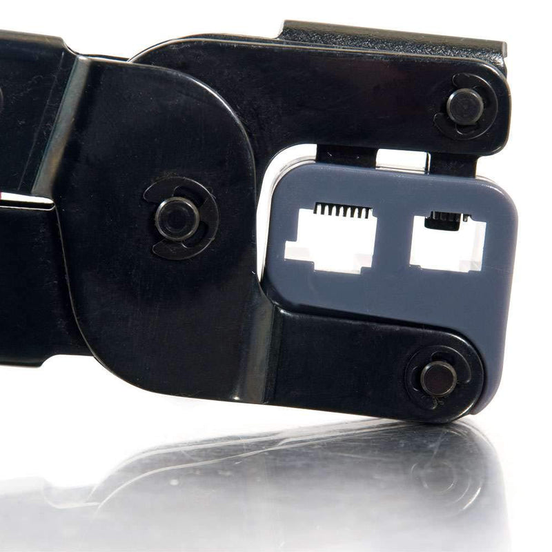 C2G 19579 RJ11/RJ45 Crimping Tool with Cable Stripper, TAA Compliant - TAA Compliant
