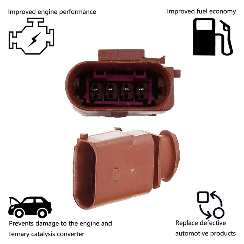 Dropwater Front Oxygen Sensor Compatible with Audi Vw Beetle Cc Jetta Golf Eos Cc 2.0L 2014-2006 Upstream O2 Sensor 234-4829