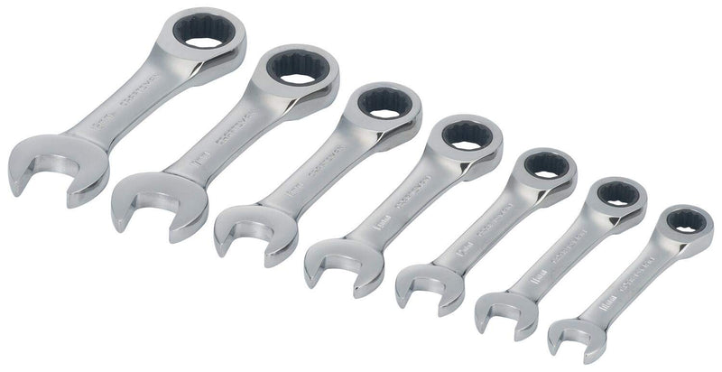 CRAFTSMAN CMMT87025 7-Piece 12-Point Metric Ratchet Wrench Set (Pack of 1)