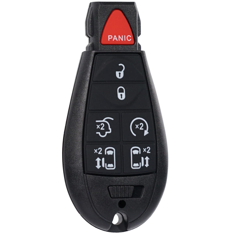 Push Button Start Key Fob Replacement Fits for 2011-2016 Chrysler Town and Country 2011-2020 Dodge Grand Caravan Volkswagen Routan Proximity Smart Keyless Remote Control 05026590AI