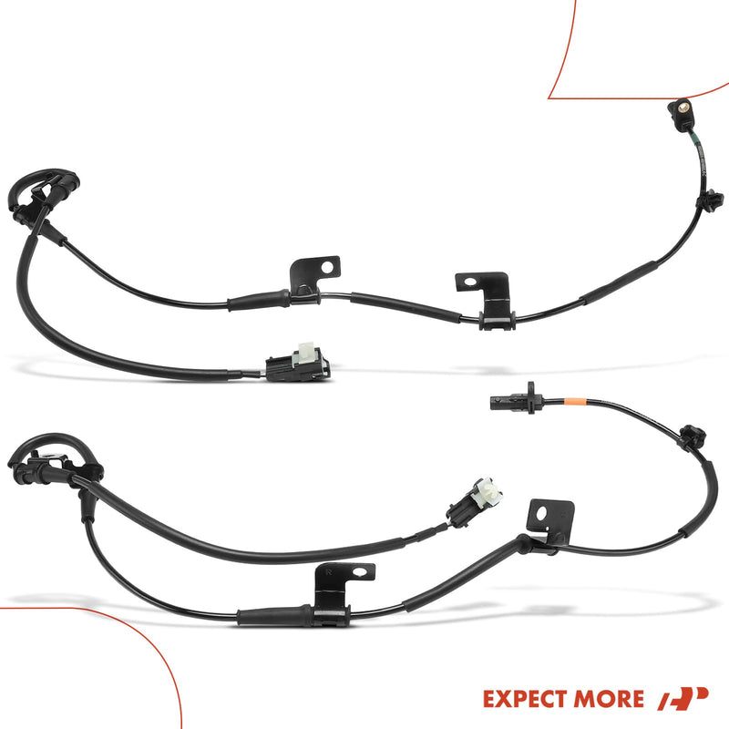 A-Premium ABS Wheel Speed Sensor Compatible with Kia Models - Optima 2012 2013 2014 2015 - Front Driver and Passenger Side, 2-PC Set
