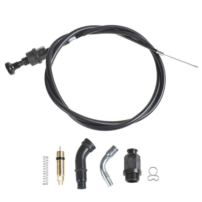 munirater Carburetor Choke Cable and Valve Plunger Kit Replacement for Foreman 500 Cable Length 1.27m