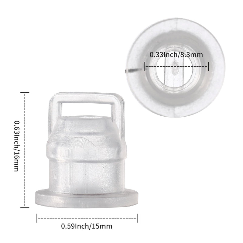 2-Pack 68064273AB Transfer Case Cable Bushing Kit – 14797 Shifter Linkage Bushing Replacement for Jeep Wrangler JK 2007-2018, Compatible with Compass, Patriot, Cobalt, HHR 2