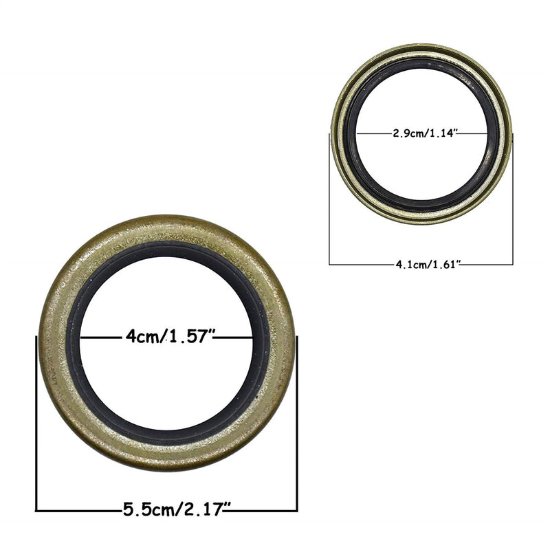 Crankcase Gasket and Oil Seal Combo Replacement for 793880 697110 795387