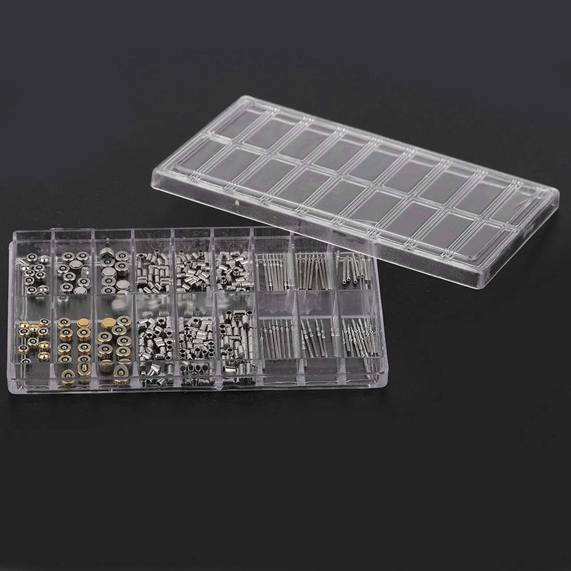 Watch Stem and Watch Crown Spare Parts, Watch Crown Tool, Watch Crowns Repairing Replacement Tool, Professional Watch Crown Tube Steam Set Watch Repairing Accessories Watches Parts