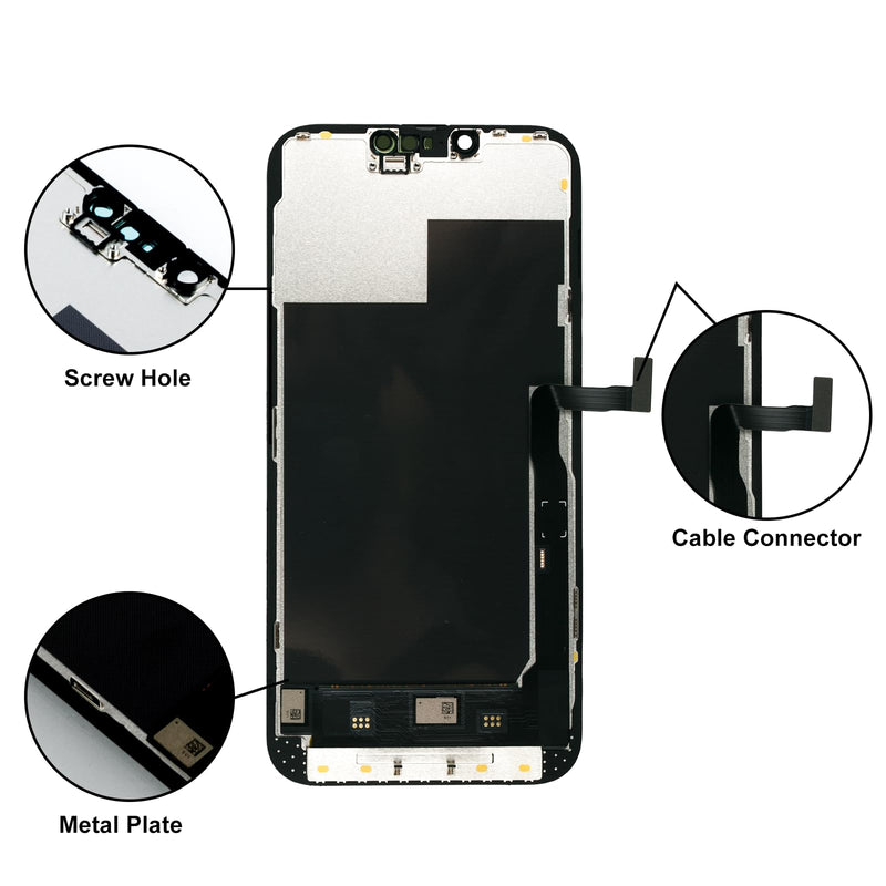 LL TRADER Screen Replacement for iPhone 13 Pro Max 6.7" LCD Retina FHD Display COF Touch Screen Digitizer with Repair Tool Kits, Waterproof Tape, Screen Protector (Truetone programable) new for USA 6.7" for 13 PRO MAX