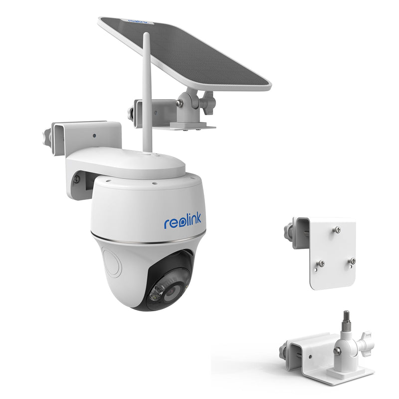 HOLACA Gutter Mount Bracket Compatible with Reolink Argus PT 3MP, Reolink Argus PT 4MP/2K, Reolink Argus PT 5MP/2K, Reolink Argus PT 4K/8MP, Reolink Go PT Ultra Security Camera and Reolink Solar Panel