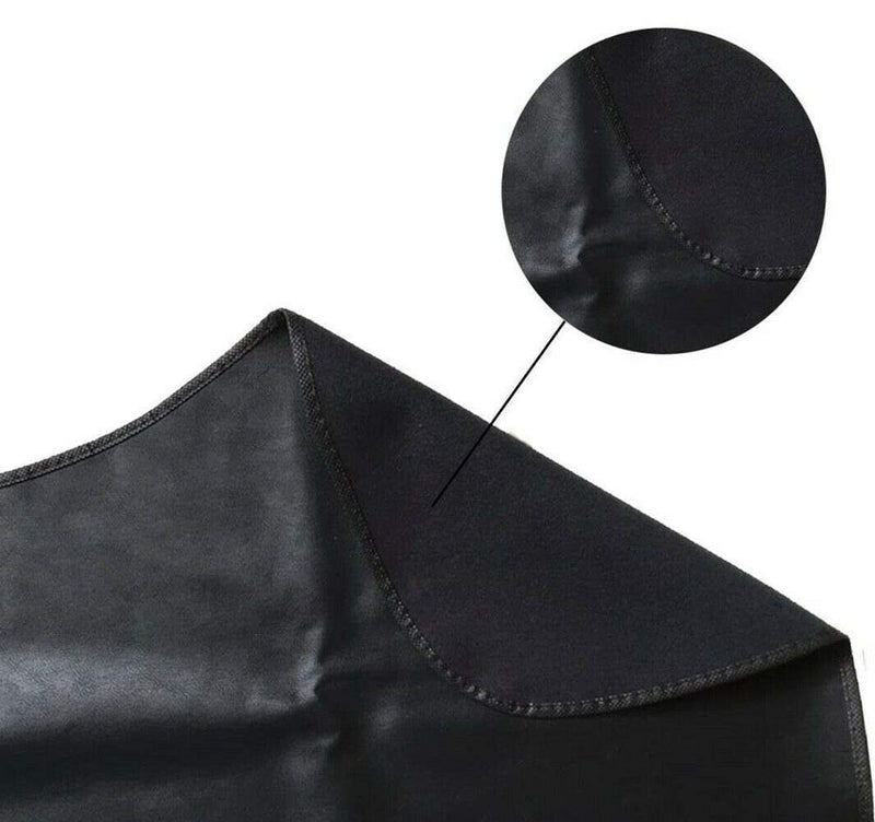 3pcs set Black Automotive Mechanic Magnetic Leather Front Fender Cover Mat Pad Set with Hooks for Repair Automotive Work