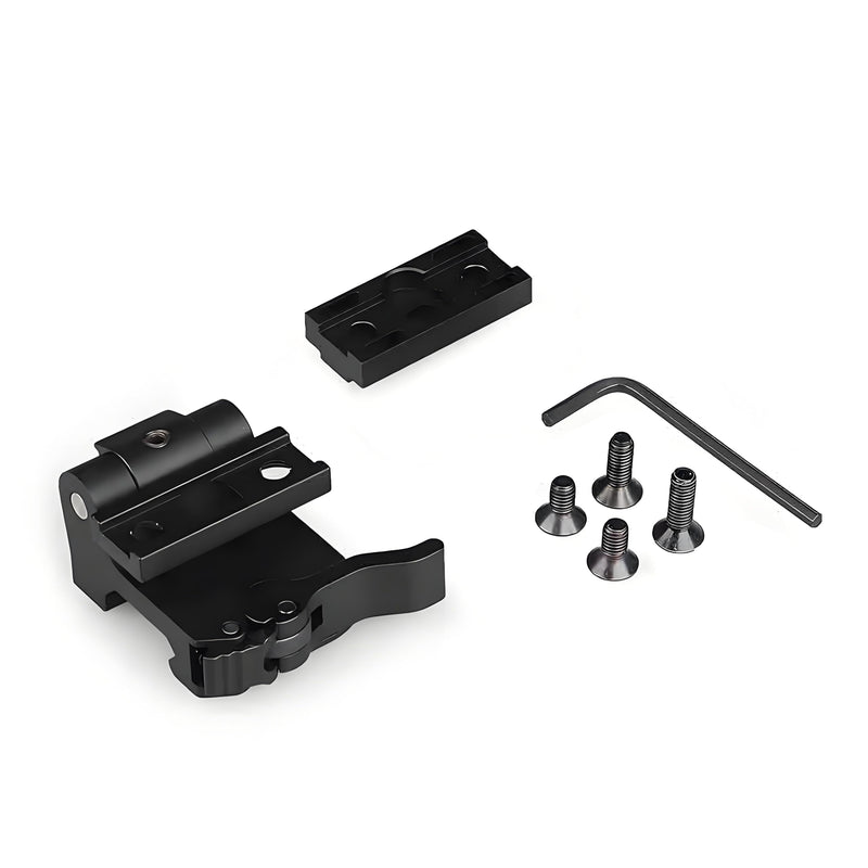FTC 2.26/2.91 G33 G43 G45 3X/5X 6X Magnifier Flip-to-Side Mount Kit Tactical Optics Base Adapter QD Quick Release/Detach with Heighten Spacer Combo G33 G43 G45 Standard Mount