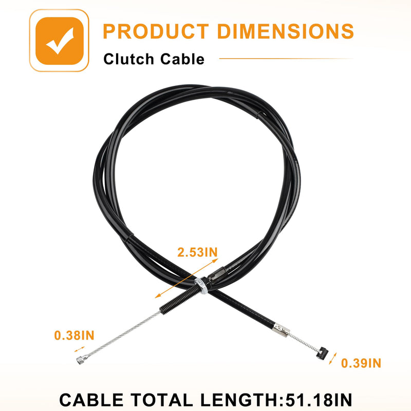 Clutch Cable Replacement for Honda Shadow Aero Phantom 750 VT750C VT750CA VT750RS VT750C2B 22870-MEG-000 22870-MEG-A41 22870-MEG-A41,Replaces Motion Pro: 02-0524