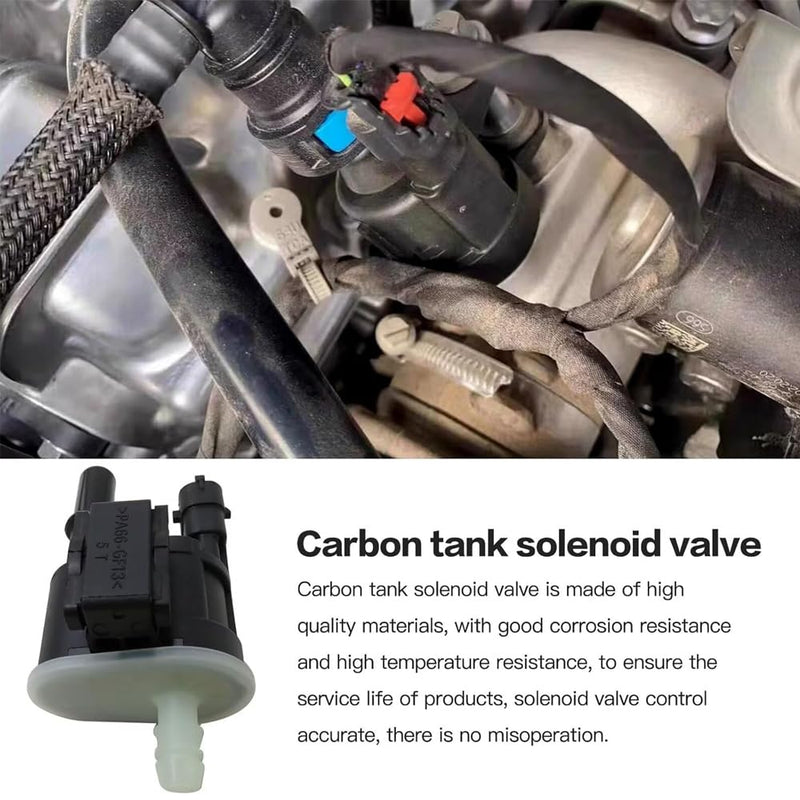 Vapor Canister Purge Valve Replace 911-410 4627694AA Compatible with 2013 Ram 1500 Dodge Durango 2014 2015 2016 2017 2018 2019 2020 Jeep Grand Cherokee 3.6L 5.7L