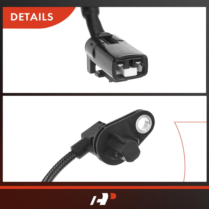 A-Premium Front Right ABS Wheel Speed Sensor - Compatible with Kia Models - Soul 2010 2011 2012 2013, 1.6L 2.0L, Hatchback - Front Passenger Side, Replaces 95671-2K000, 956712K000