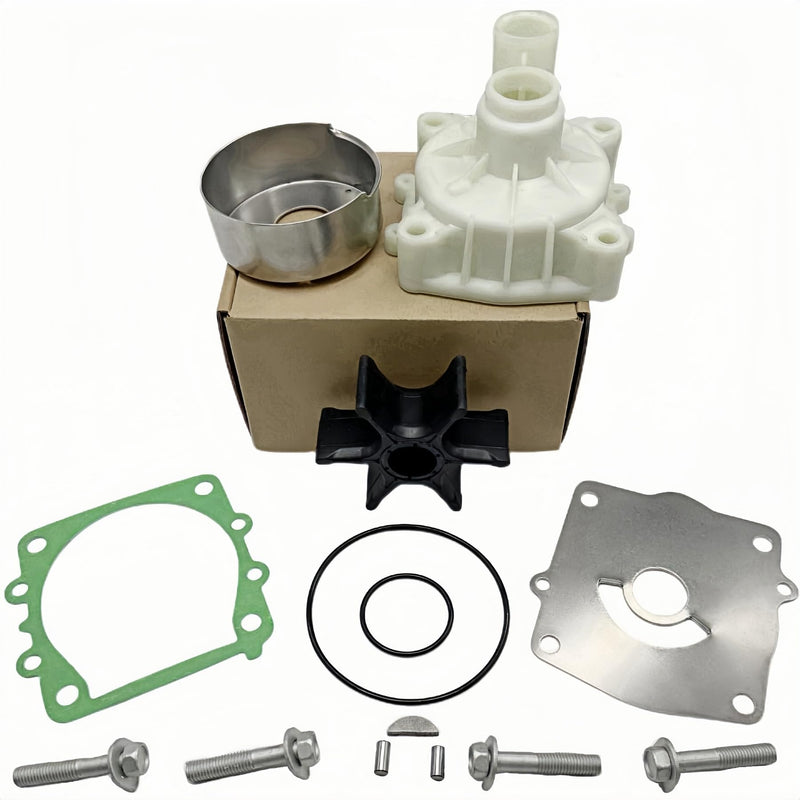 61AW0078 Water Pump Impeller Kit with Housing for Yamaha Outboard 115 150 175 200 225 250 300 HP 2/4-Stroke V4 V6 Motors Replaces 61A-W0078-A2-00 Sierra 18-3396-1