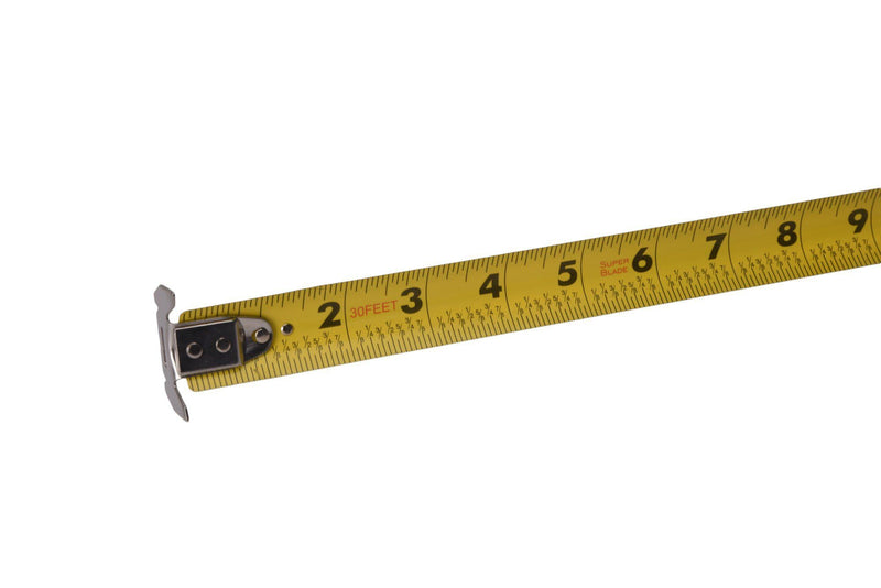 Century Drill & Tool 72843 Contractor Fractional/Metric Tape Measure, 30 Foot 9.1 m