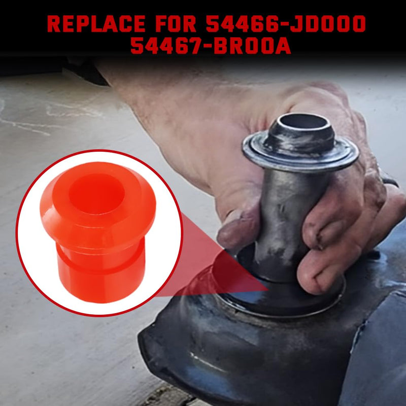 Front Subframe Bushing Kit Engine Cradle Front Subframe Bushing Bushing Kit for Nissan Rogue 2008-2020 Replace 54466-JD000 54467-BR00A