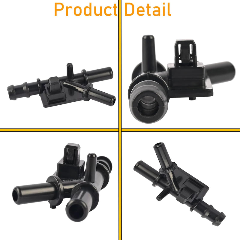 16264-21090 Automobile Water Pipe Joint 1626421090 Compatible with T-oyota Hose Water By-Pass