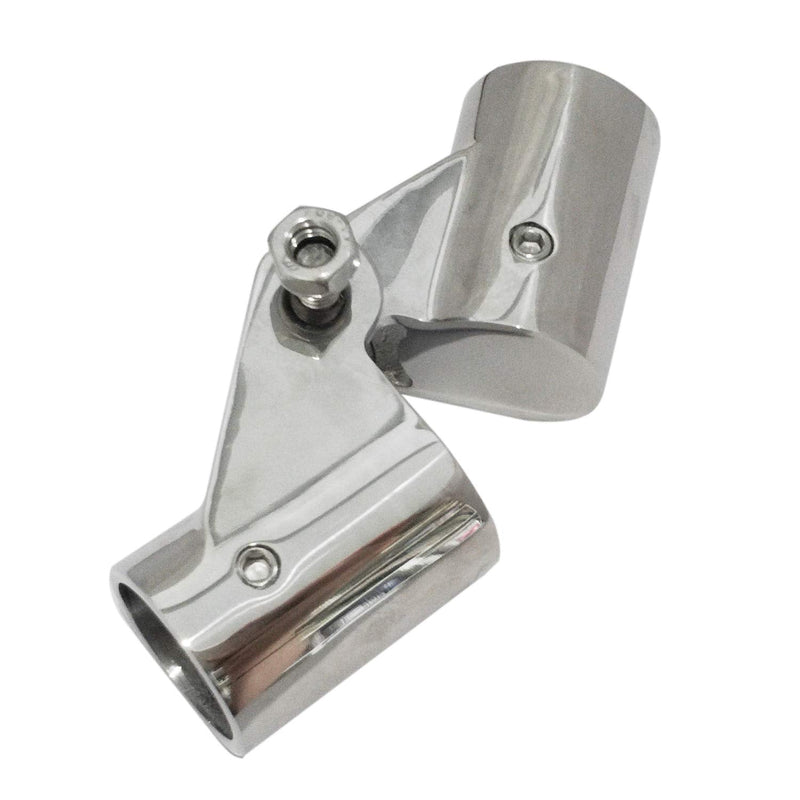 316SS Boat Tube Connector,Boat Rail Fittings Folding Swivel Connector for 1INCH O.D.tube/pipe Marine Boat Yacht