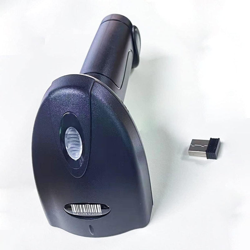 Wireless Bluetooth Barcode Scanner Automatic 2D QR Code Scanner Wireless for POS System, 1D PDF417 Screen Scanning Barcode Reader for Warehouse Inventory,Supermarket,Retail Shop Wireless Bluetooth