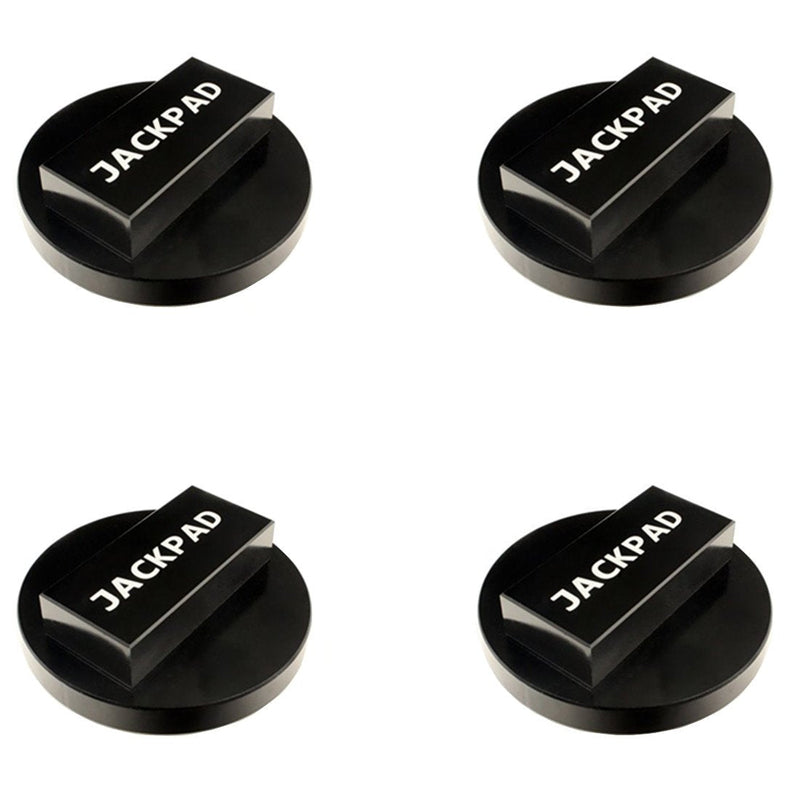 Jack Pad Adapter Anodized Black Replacement for B-MW 135 335 535 E82 E88 E46 E90 E91 E92 E93 E38 E39 E60 E61 E63 E64 E65 E66 E70 E71 E89 X5 X6 X3 1M M3 M5 M6 F01 F02 F30 F10(4 pcs) 4pcs