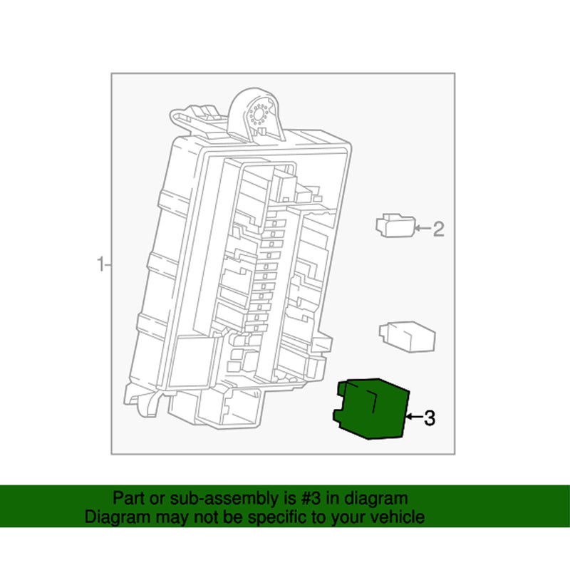 Relay 13500120, 4 Pins 12V Multi-Purpose Relay 15-51279 - Compatible for Buick, Chevrolet and Cadillacs Vehicles Set of 1
