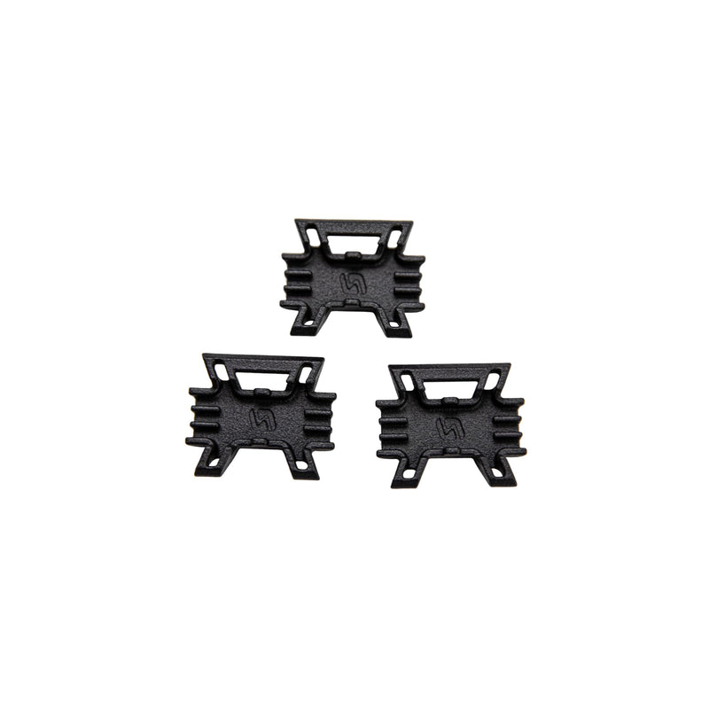 Ryker USA Tool-Free Cable Management Clips for Picatinny Rail, 3 Pack | Tool-Free Snap-On Installation No Screws, Tape, Zip Ties, or Adhesive Built-In Cable Routing Picatinny / 1913 Rail Compatible