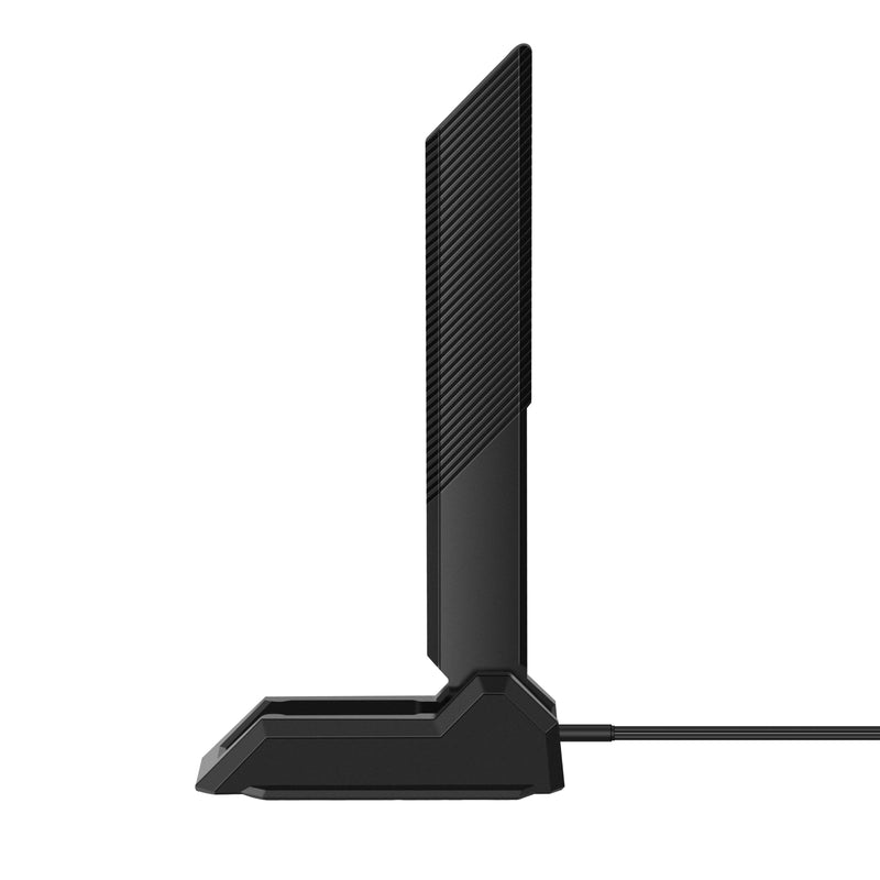 External WiFi 6 6E Tri-Band Antenna 6GHz 5.8GHz 2.4GHz Magnetic Base Replacement Antenna for PC Desktop Computer Asus Rog Strix Gigabyte Aorus Gaming WiFi Motherboard Card, Slinkdsco Wifi 6E Antenna