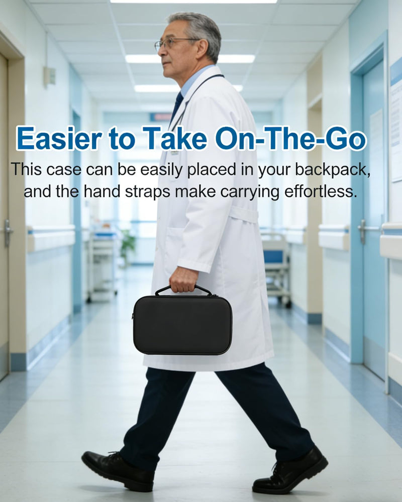 Hard Stethoscope Case for 3M Littmann CORE Digital Stethoscope, Compact & Portable Storage Case, Carrying Case Only