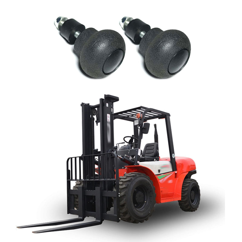 2Pcs Steering Wheel Knob Spinner, Steering Wheel Spinner Knob, Steering Wheel Power Handle Spinner Knob, Universal Steering Wheel Ball Knob for Forklifts, Trucks, Tractors, Lawn Mowers, Cars, Boats
