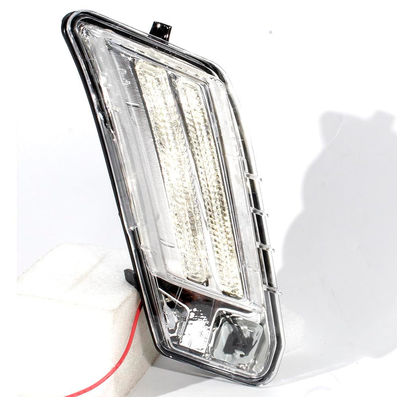 LED DRL Daytime Running Light Lamp Fit for Volvo XC60 2010 2011 2012 2013 | Plastic | with bulbs | Volvo XC60 accessories,Replace for VO2521112 31290874(Right Side) Right Side