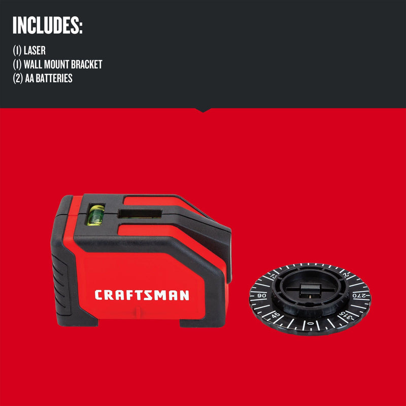 CRAFTSMAN CMHT77634 15'. Wall Mount Laser