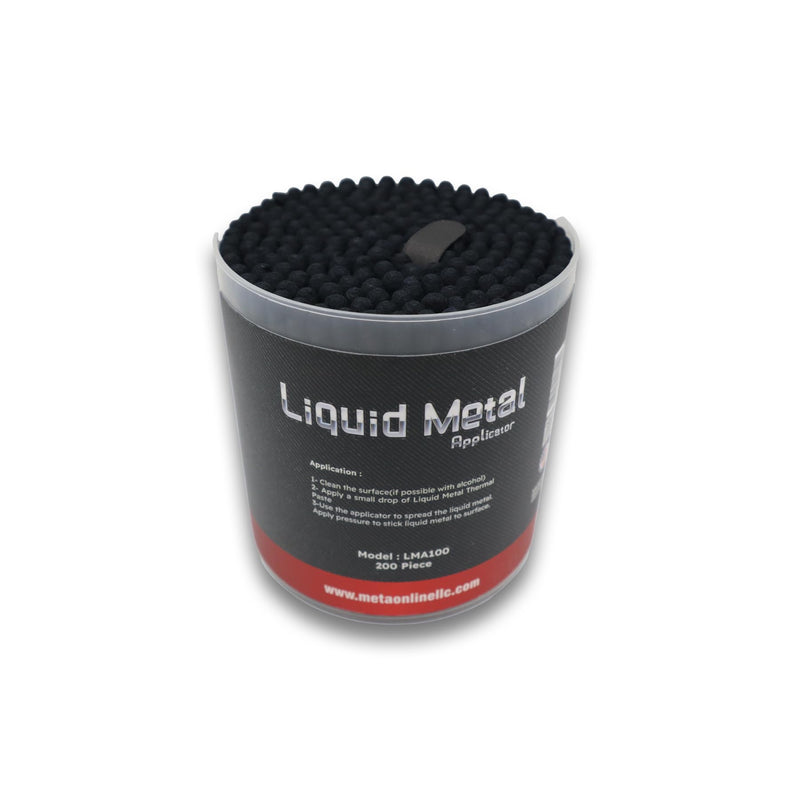 Liquid Metal Applicator 200 Pieces - Easy Spreadability - for All Devices PS5, Xbox, CPU, GPU