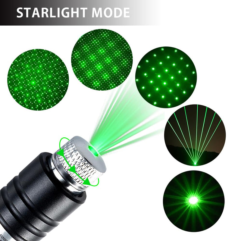 Green High Power Laser Pointer Long Range Strong Beam Laser Pointer Rechargeable