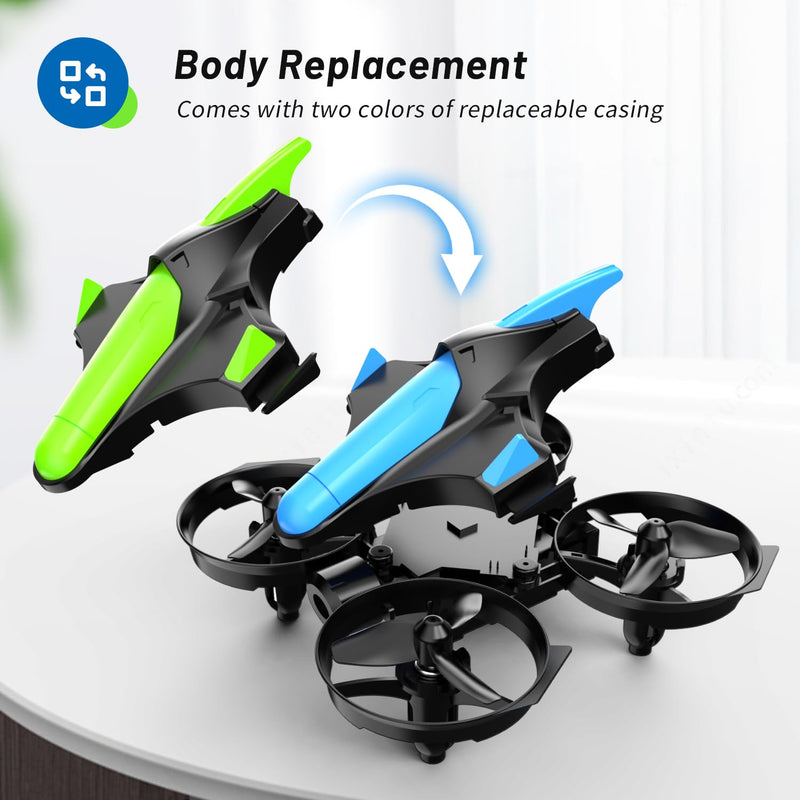 Mini Drone for Kids 8-12 and Beginners, RC Quadcopter Toy with Auto Hovering, One Key Start/Landing, Headless Mode, 3D Flips, Circle Fly, Indoor Small Drone Gift for Boys and Girls