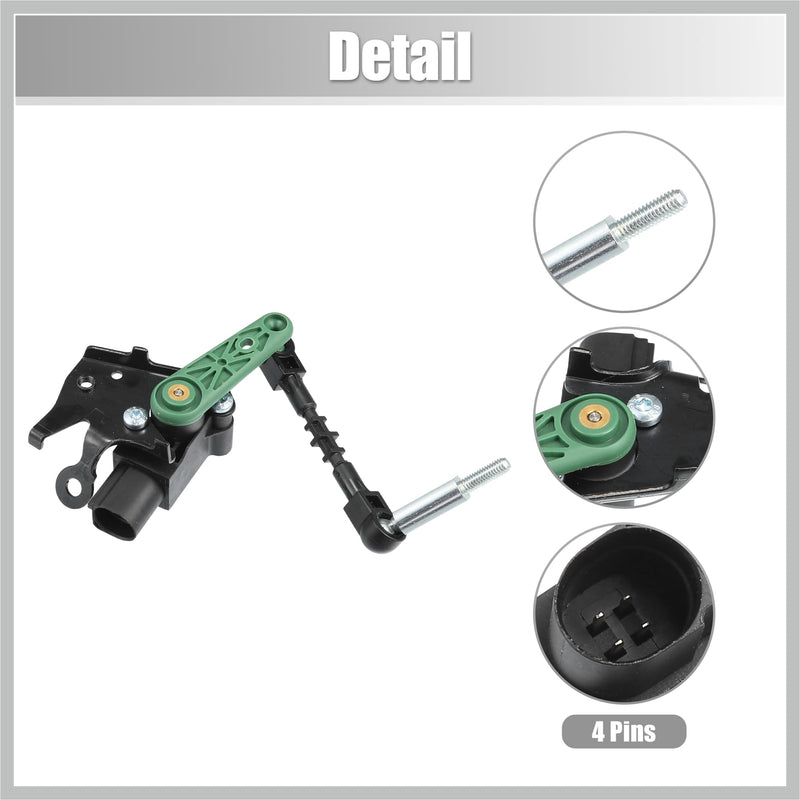 Front Left Side Air Suspension Ride Height Level Sensor for Audi A6 2012-2018 No.4H0941285G Replacement Car Parts