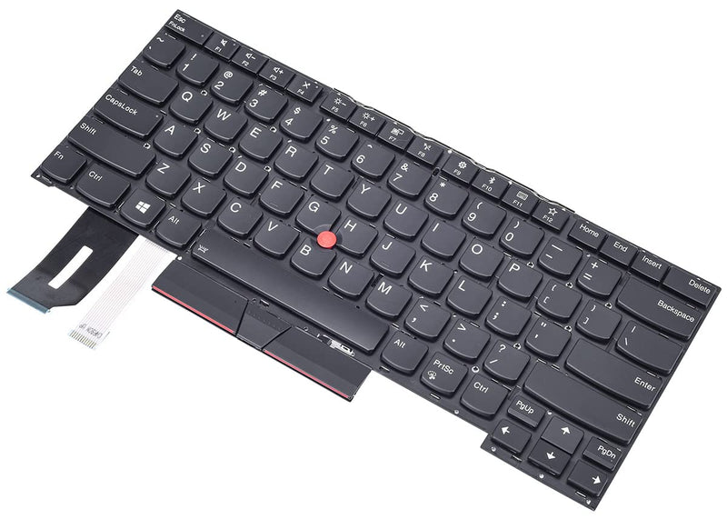 Replacement Keyboard for Lenovo Thinkpad T490s T495, Thinkpad P1 Gen 3 2, Thinkpad X1 Extreme Gen 3 2 1 Series Laptop with Backlit US Layout