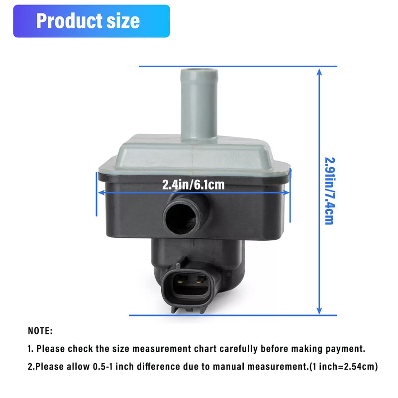 90910-12283 Vaccum Switch Solenoid Valve 136200-7350 Compatible with Toyota Corolla High-lander Taco-ma Lex-us RX350 SCION FR-S IM 2014 2015 2016 2017 2018 2019 2020